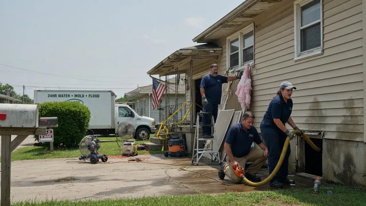 Water Damage Repair in Buncombe, IL near me